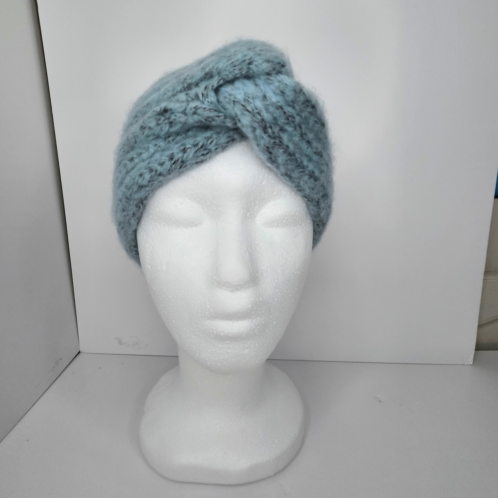 NWT Le Chateau Women's Soft Knit Winter Headband Teal Cozy One Size Ear Warmer
